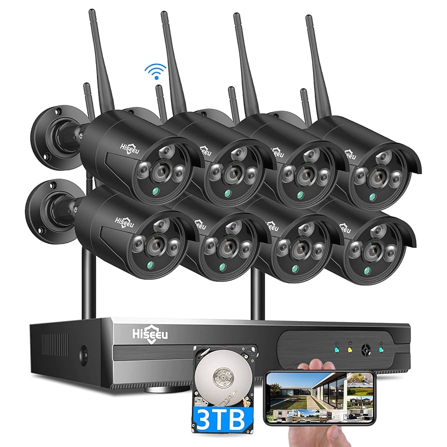 Amazon.com : Hiseeu Wireless Security Camera Outdoor, 16CH